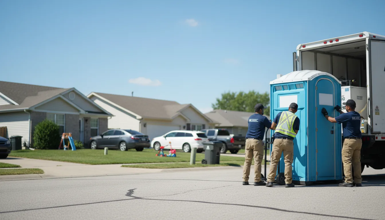 Standard Porta Potty Rentals in Stockton, IL near me